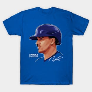 Nicky Lopez Kansas City Profile T-Shirt